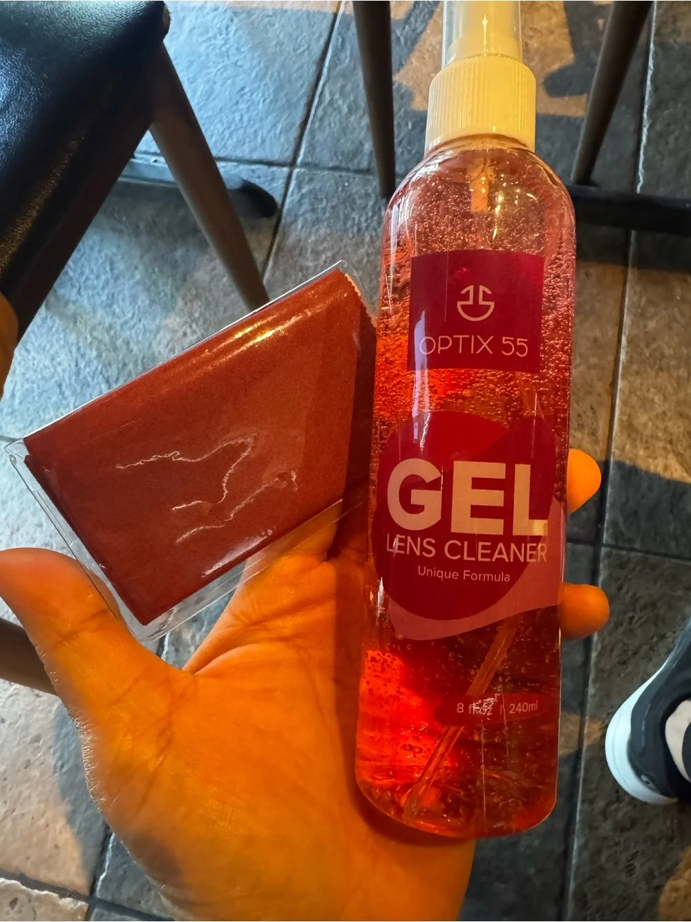 Optix 55 Gel Lens Cleaner 8oz